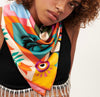 Beldi multi mini scarf by Two's Company