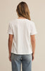 Weekdays vneck tee white by Z Supply