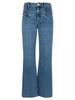 Kelsey high rise flare fake welt front pockets by Kut from the Kloth