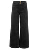 Meg wide leg pant welt pocket charcoal by Kut from the Kloth