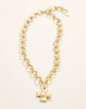 Affirmation necklace 18" mother of pearl by Spartina