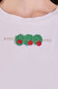 Olive beaded baby tee by English Factory