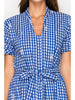 Azure lace shirt midi dress by Meet Me in Santorini