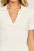 Smith polo cream by Lucy Paris