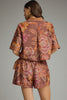 Brown and rust skort set by Entro