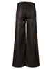 Meg high rise wide leg coated chocolate by Kut from the Kloth