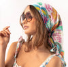 Babouchka blanc mini scarf by Two's Company