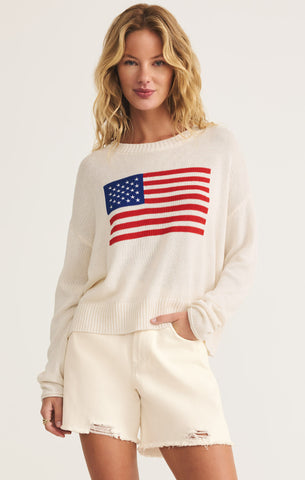 Sienna patriot sweater by Z Supply