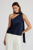 Susan tie neck top by Lucy Paris