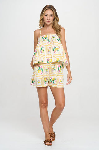 Santorini citrus set by Meet Me in Santorini