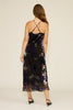 Wisteria maxi dress purple floral by Lucy Paris