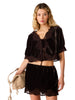 Dorothie top toffee by Steve Madden