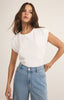 Camino slub tee white by Z Supply