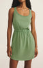 Keegan mini dress lawn green by Z Supply