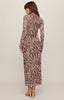 Sevilla zebra mesh midi dress by Z Supply