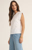 Camino slub tee white by Z Supply