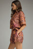 Brown and rust skort set by Entro