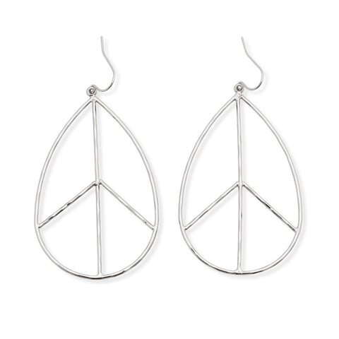 Lilah earrings silver by Leslie Curtis