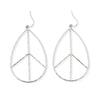 Lilah earrings silver by Leslie Curtis