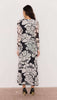Eden mesh maxi black cream by Mink Pink