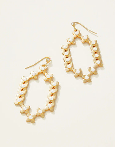 City market earrings pearl by Spartina