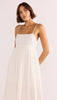 Isadora embroidered midi dress by Mink Pink
