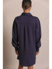 Butter modal ruffle bottom shirt dress By: P.Cill