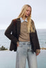 Camel cardigan mixed colors by Molly Bracken