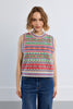 Carnival vest multi color by Molly Bracken