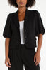 Black balloon sleeve blazer by Liverpool