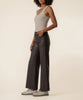 Meg high rise wide leg coated chocolate by Kut from the Kloth