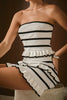 Striped tube knit mini dress by Endless Rose