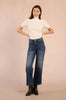 Short sleeve turtleneck off white by Molly Bracken