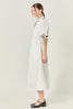 Stitch detail midi dress by English Factory