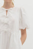 Ribbon detail mini dress by Entro