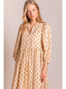 Cotton billowy sleeve dress by: Before You