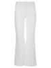 Stella high rise flare front pin tuck optic white by Kut from the Kloth