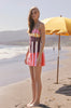 Stripe printed sleeveless mini dress by English Factory