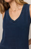 Sloane v neck denim tank indigo by Z Supply