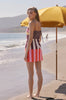 Stripe printed sleeveless mini dress by English Factory