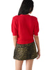Janae cardigan dark red by Steve Madden