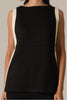 Modal contrast border sleeveless top by P. Cill