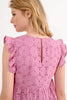 Pink English lace dress by Molly Bracken