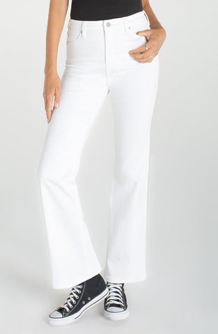 Lucy high rise bootcut bright white by Liverpool