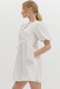 Ribbon detail mini dress by Entro
