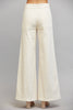 Decorative vertical seam detail high waisted flare by Fate