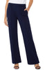 Wide leg pull on trouser cadet blue by Liverpool