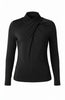 Long sleeve wrap neck knit top by Liverpool