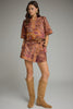 Brown and rust skort set by Entro