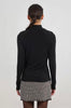 Mock neck long sleeve top black by Molly Bracken